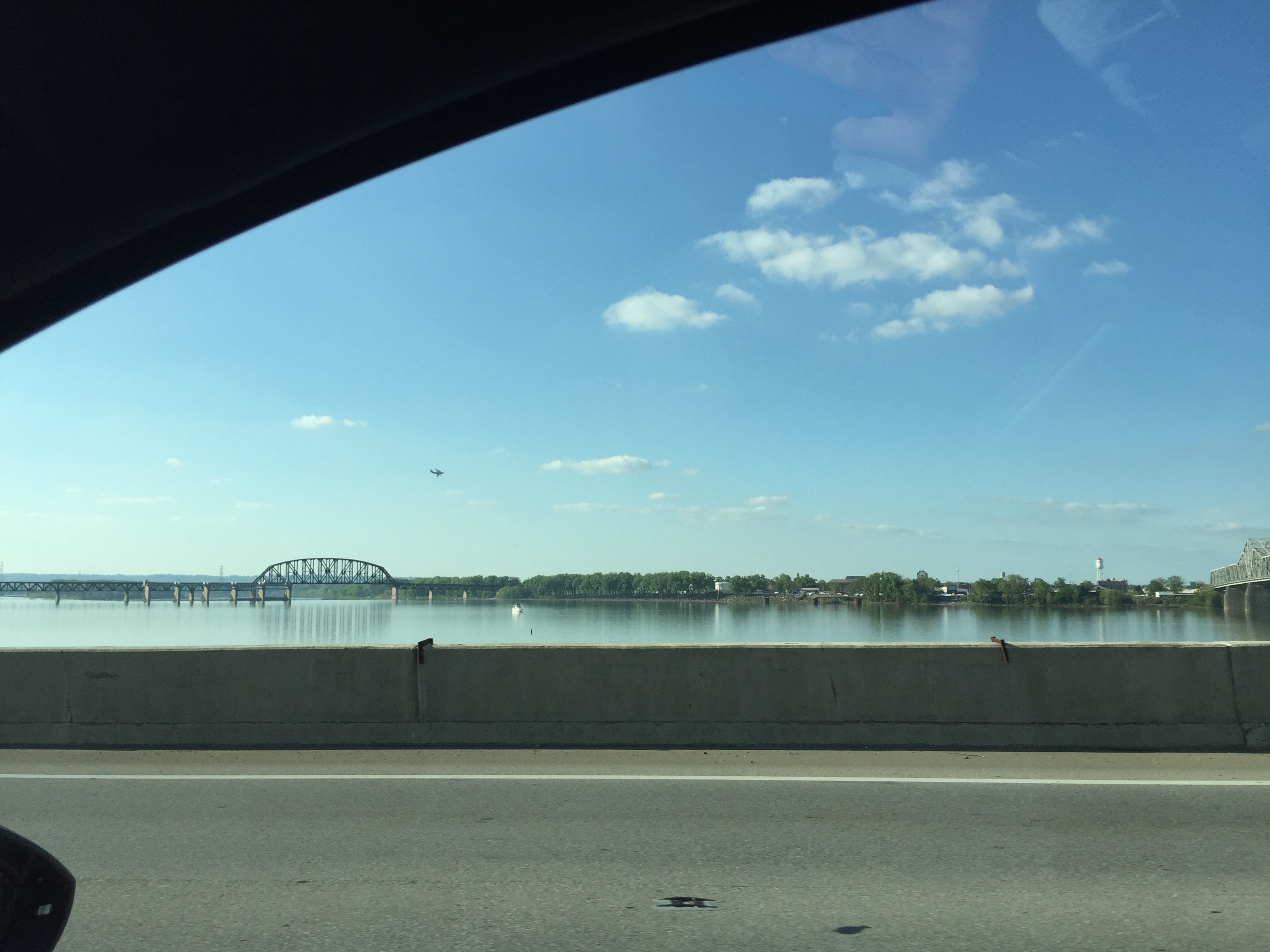 Day 1 down. Almost 800 miles driven to Mt. Vernon, IL