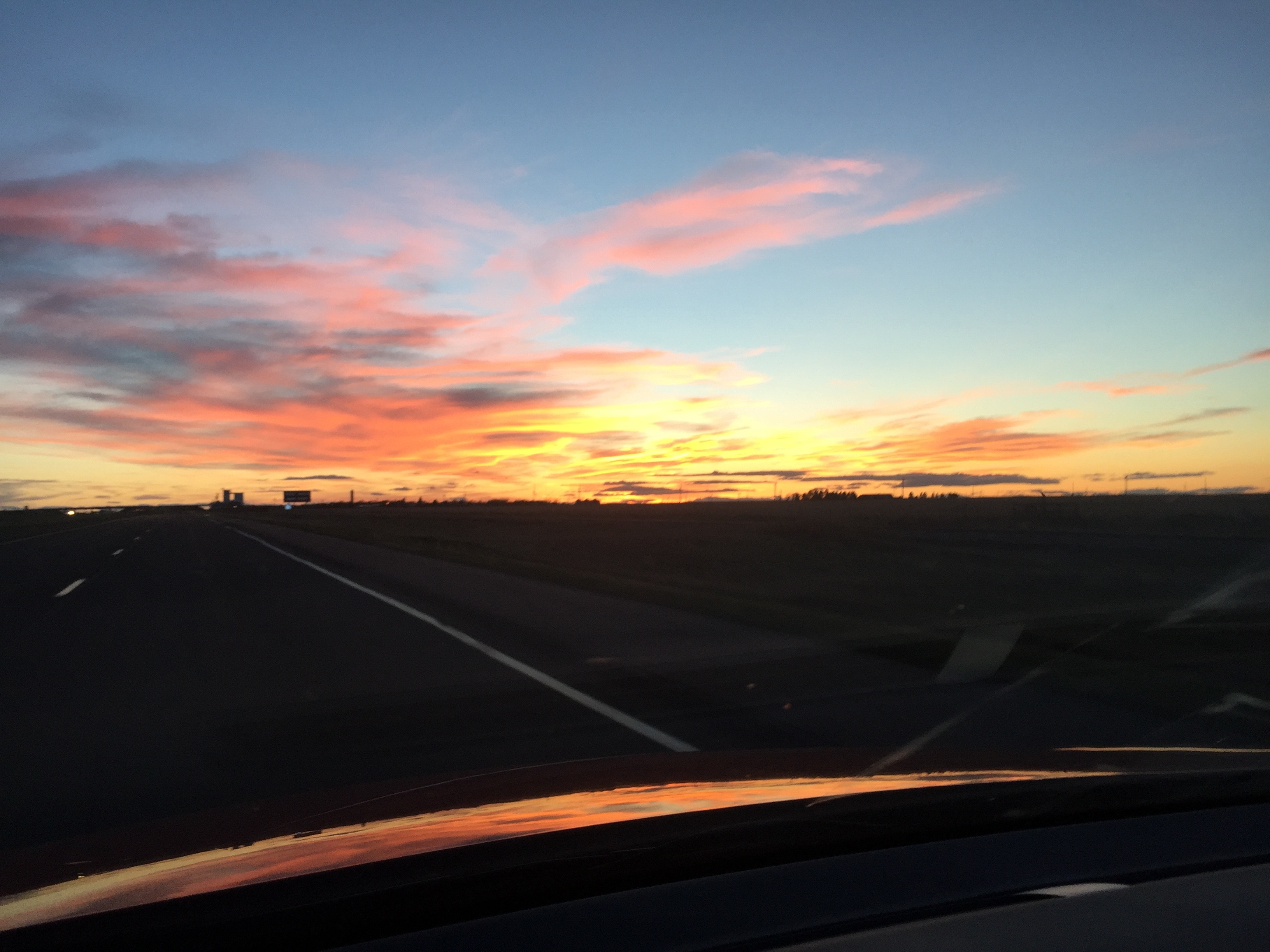 Day 2 drive: Through the Great Plains and a Tornado warning
